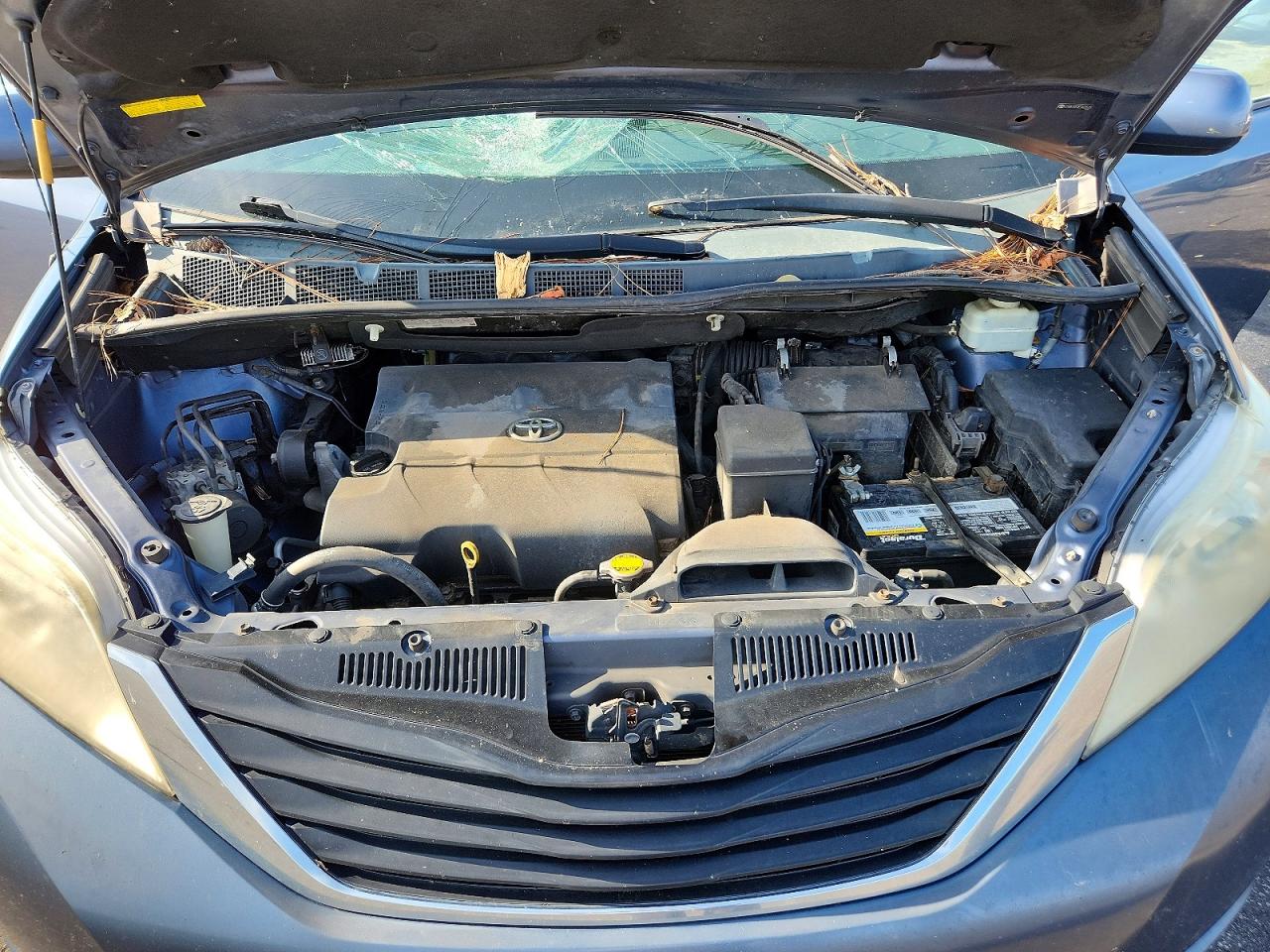 2014 Toyota Sienna Le Blue vin: 5TDKK3DCXES420510