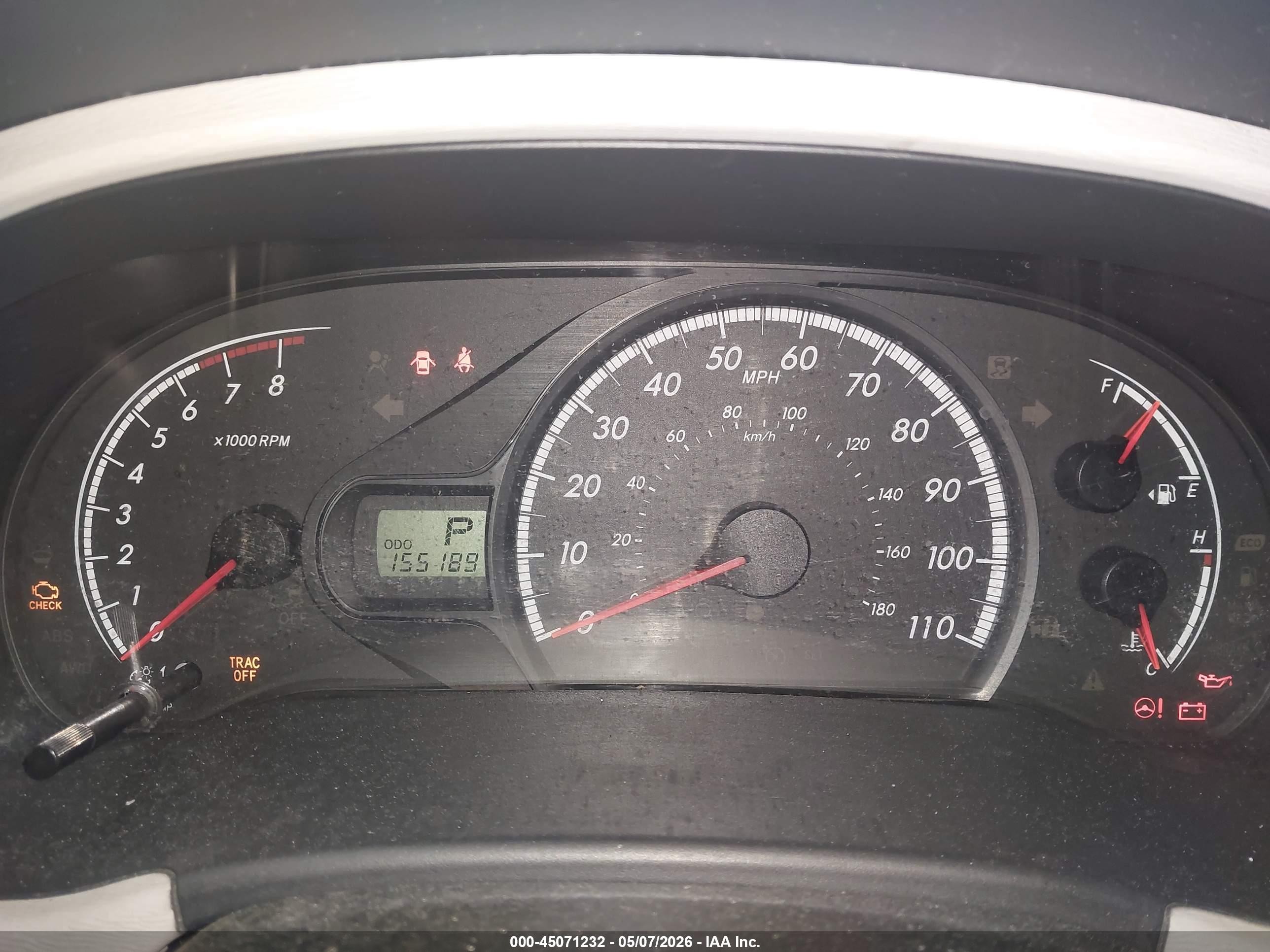 2014 Toyota Sienna Le V6 8 Passenger Серый vin: 5TDKK3DCXES433869