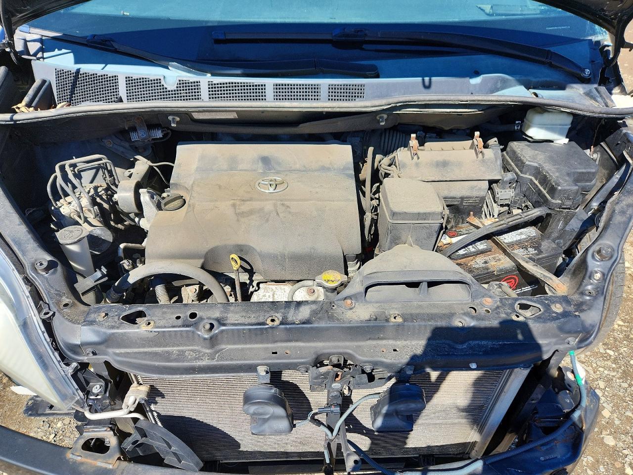 2014 Toyota Sienna Le Серый vin: 5TDKK3DCXES474552