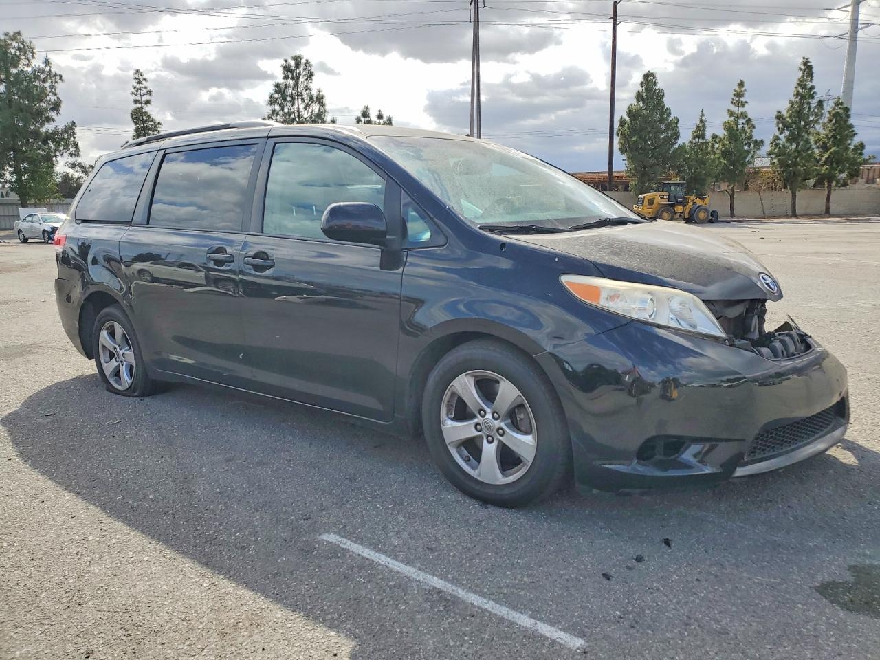 2014 Toyota Sienna Черный vin: 5TDKK3DCXES477113