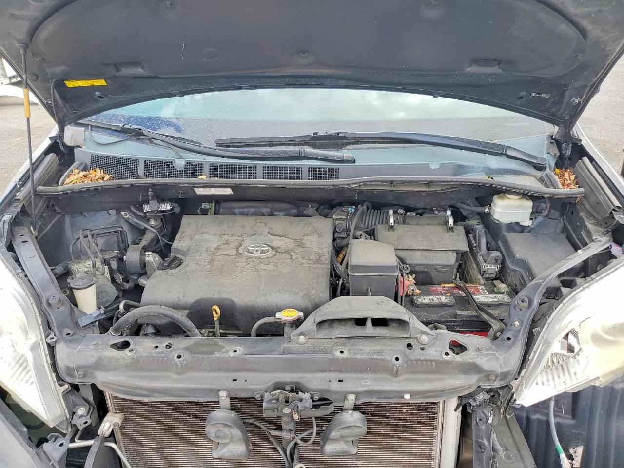 2014 Toyota Sienna Черный vin: 5TDKK3DCXES477113