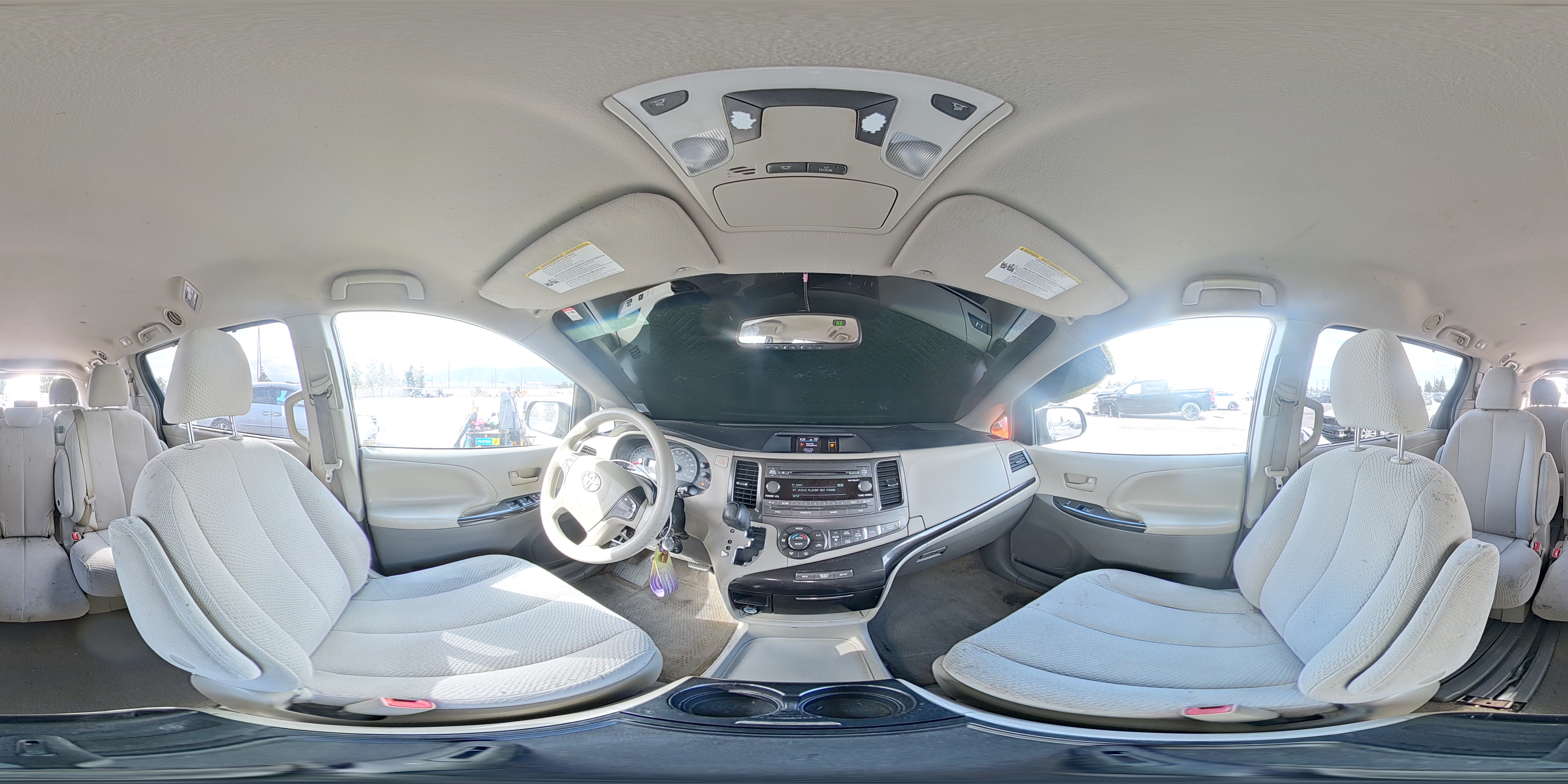 2014 Toyota Sienna Черный vin: 5TDKK3DCXES477113