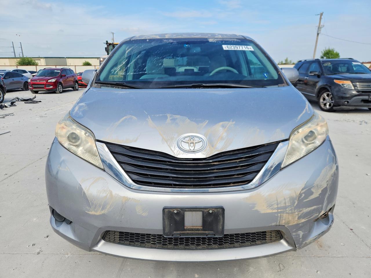 2014 Toyota Sienna Le Silver vin: 5TDKK3DCXES507453