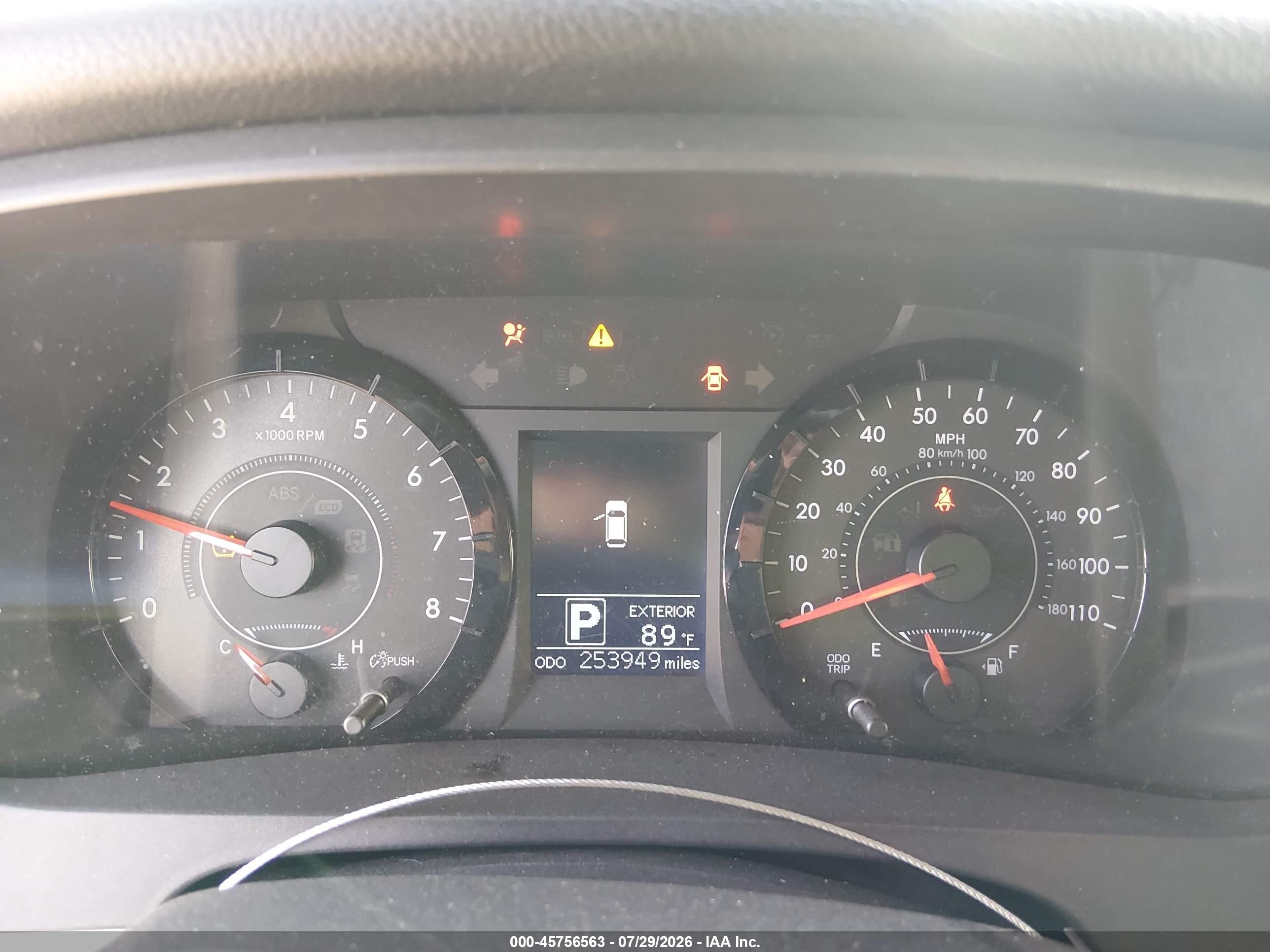 2015 Toyota Sienna Le 8 Passenger Blue vin: 5TDKK3DCXFS533651