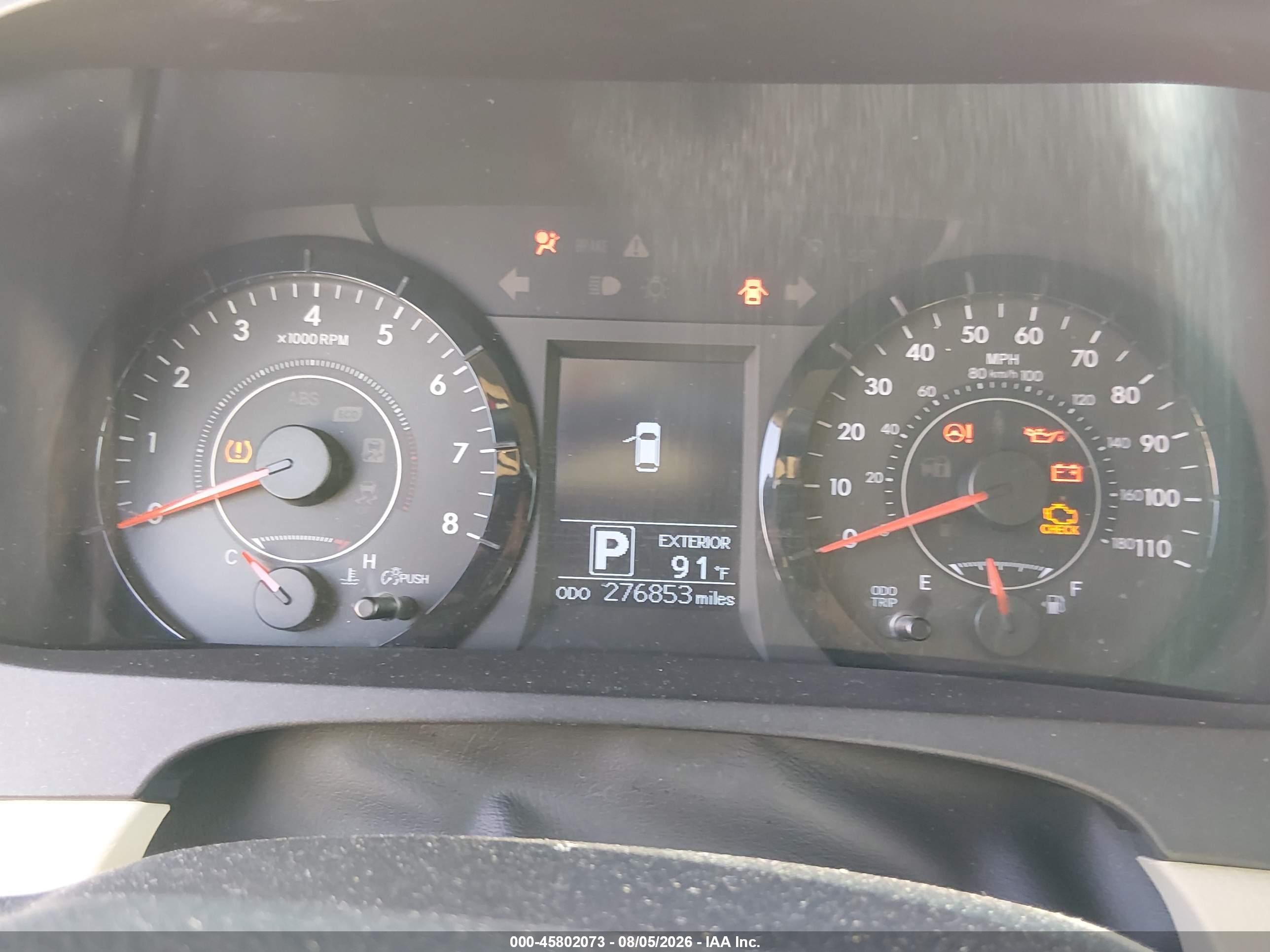 2015 Toyota Sienna Le 8 Passenger Красный vin: 5TDKK3DCXFS569551