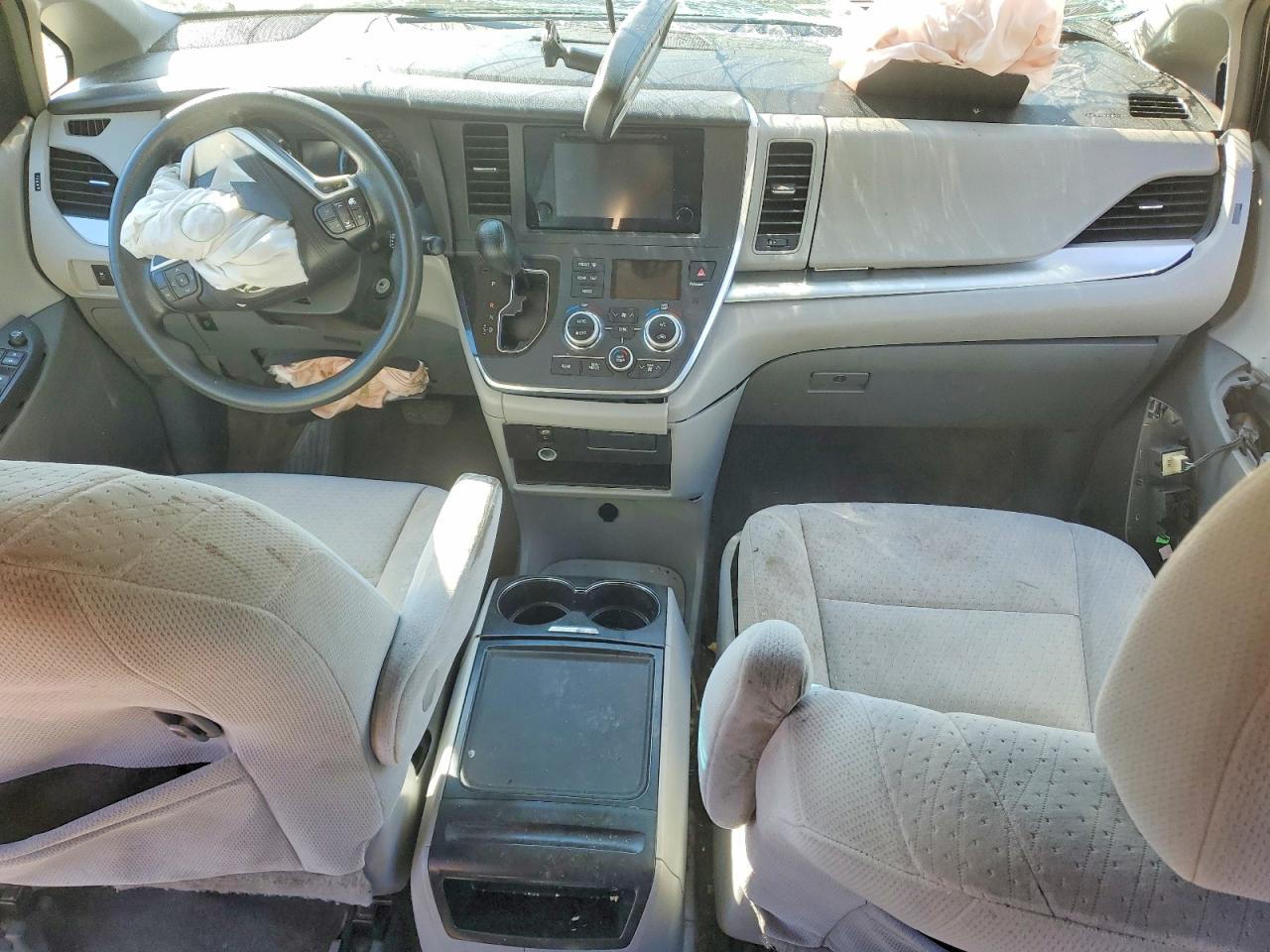 2015 Toyota Sienna Le Черный vin: 5TDKK3DCXFS589637