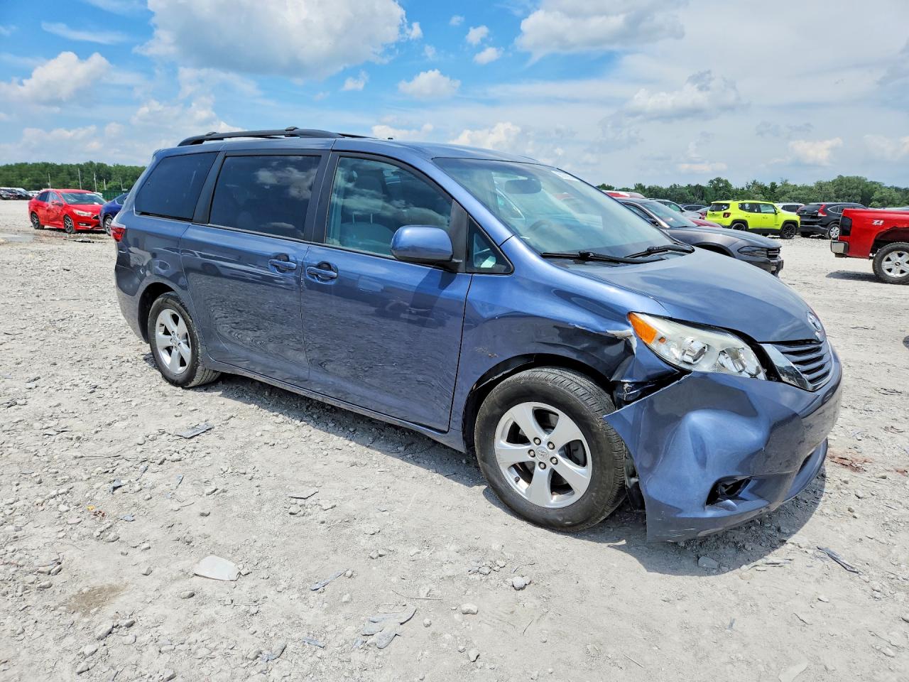 2015 Toyota Sienna Le Синий vin: 5TDKK3DCXFS613354