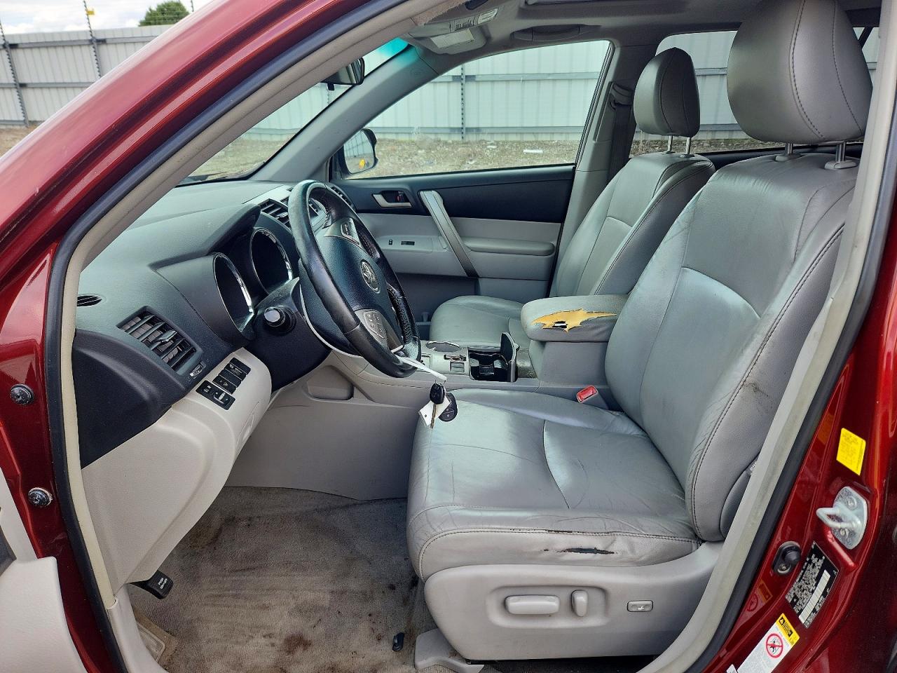 2010 Toyota Highlander Se Бордовый vin: 5TDKK3EH0AS020623