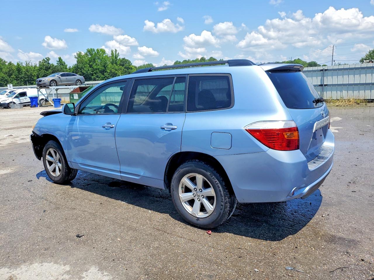 2010 Toyota Highlander Se Blue vin: 5TDKK3EH2AS011826
