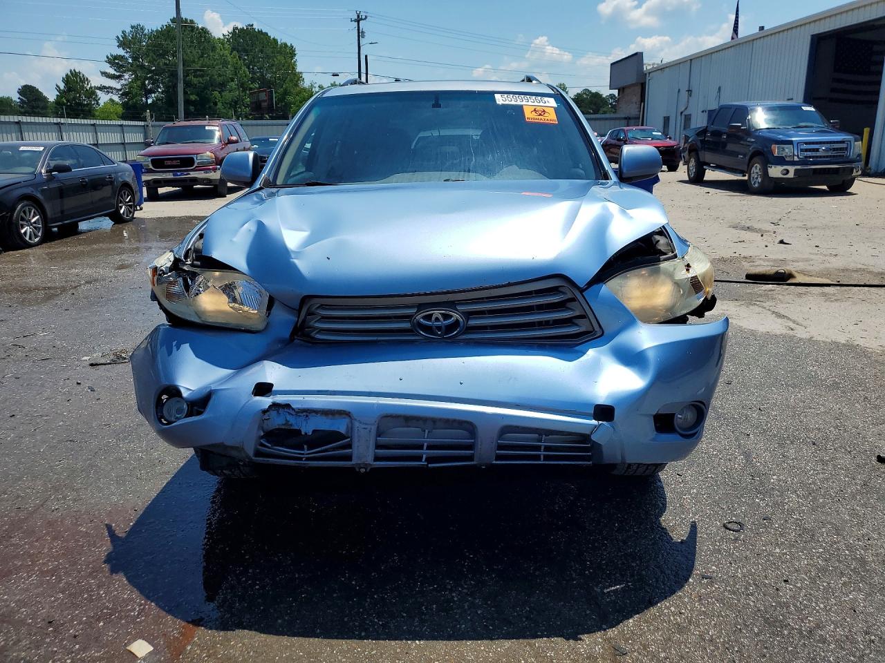 2010 Toyota Highlander Se Blue vin: 5TDKK3EH2AS011826