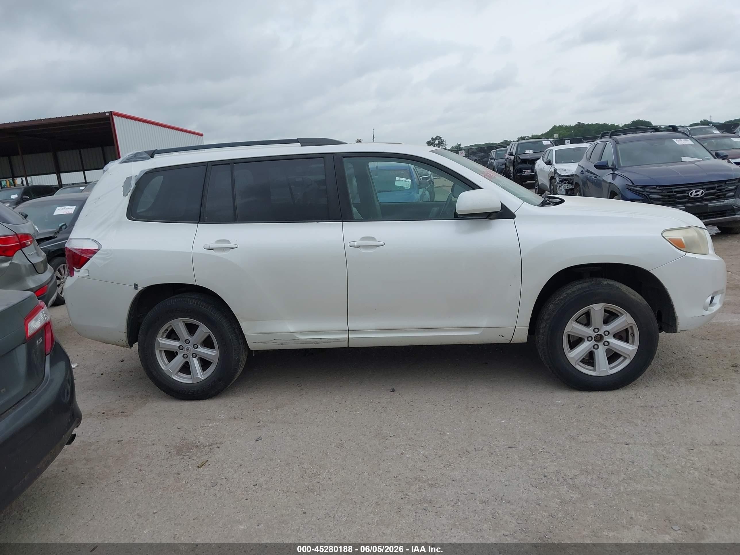 2010 Toyota Highlander Se V6 White vin: 5TDKK3EH2AS020817