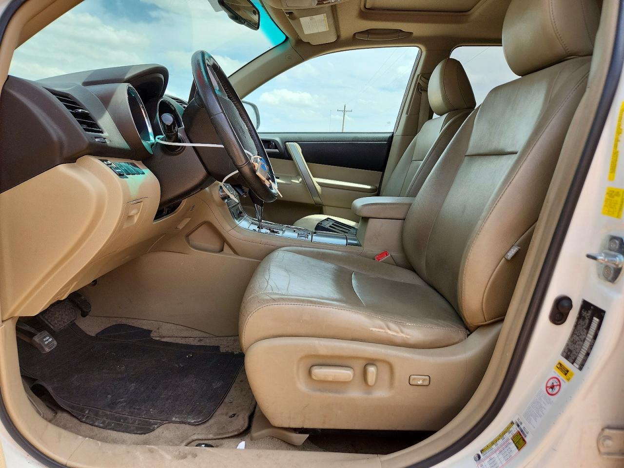 2010 Toyota Highlander Se White vin: 5TDKK3EH4AS022827
