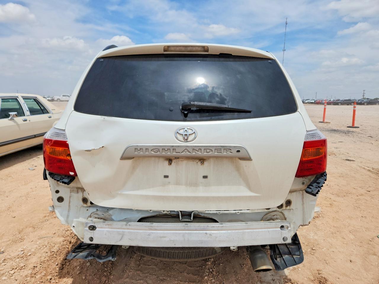 2010 Toyota Highlander Se White vin: 5TDKK3EH4AS022827