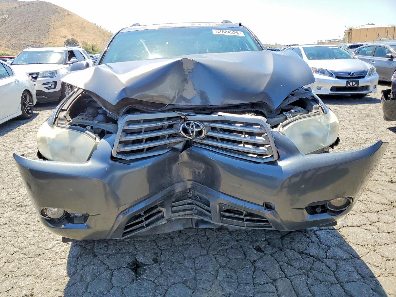 2010 Toyota Highlander Se Charcoal vin: 5TDKK3EH5AS008676