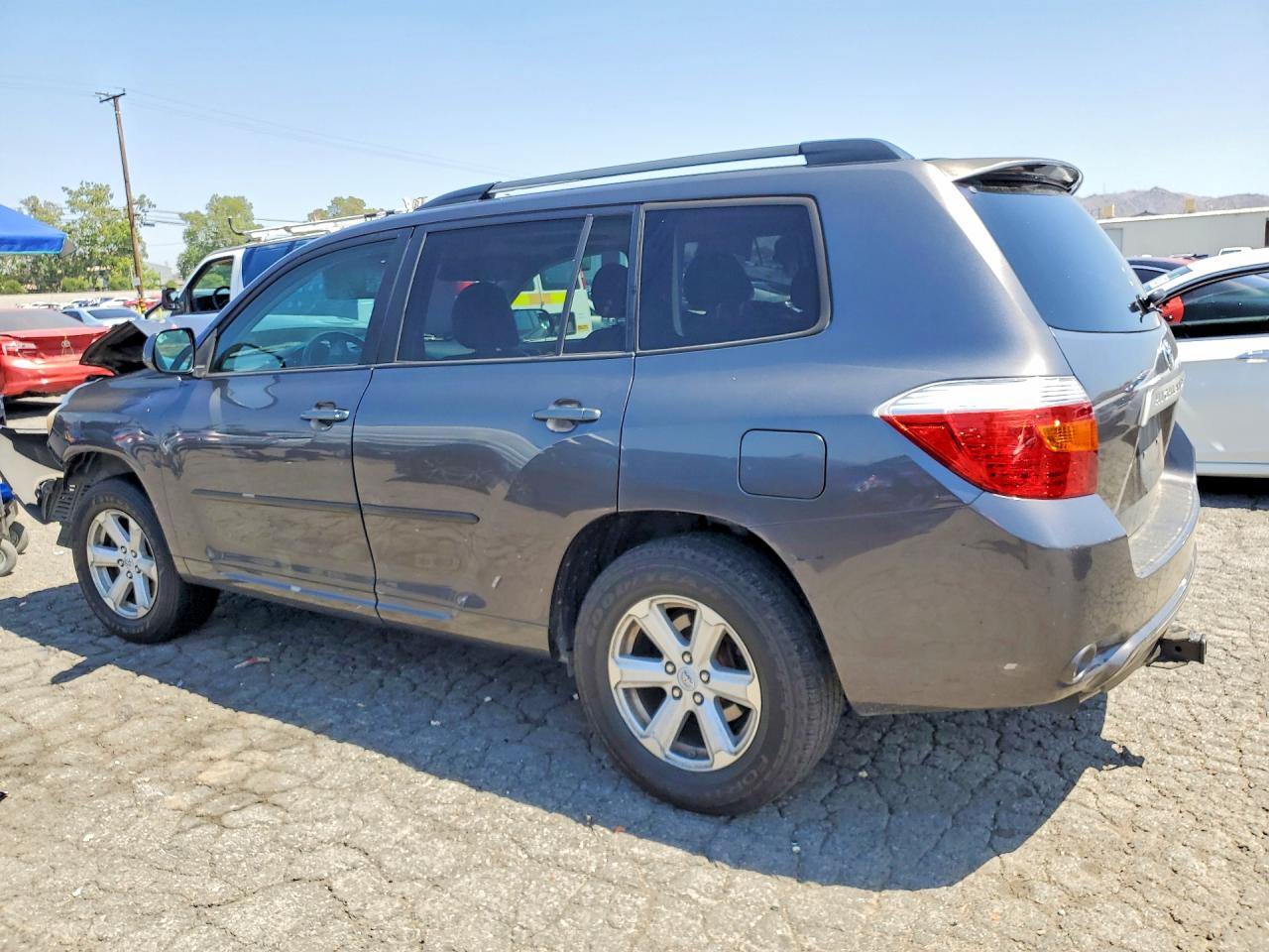 2010 Toyota Highlander Se Charcoal vin: 5TDKK3EH5AS008676