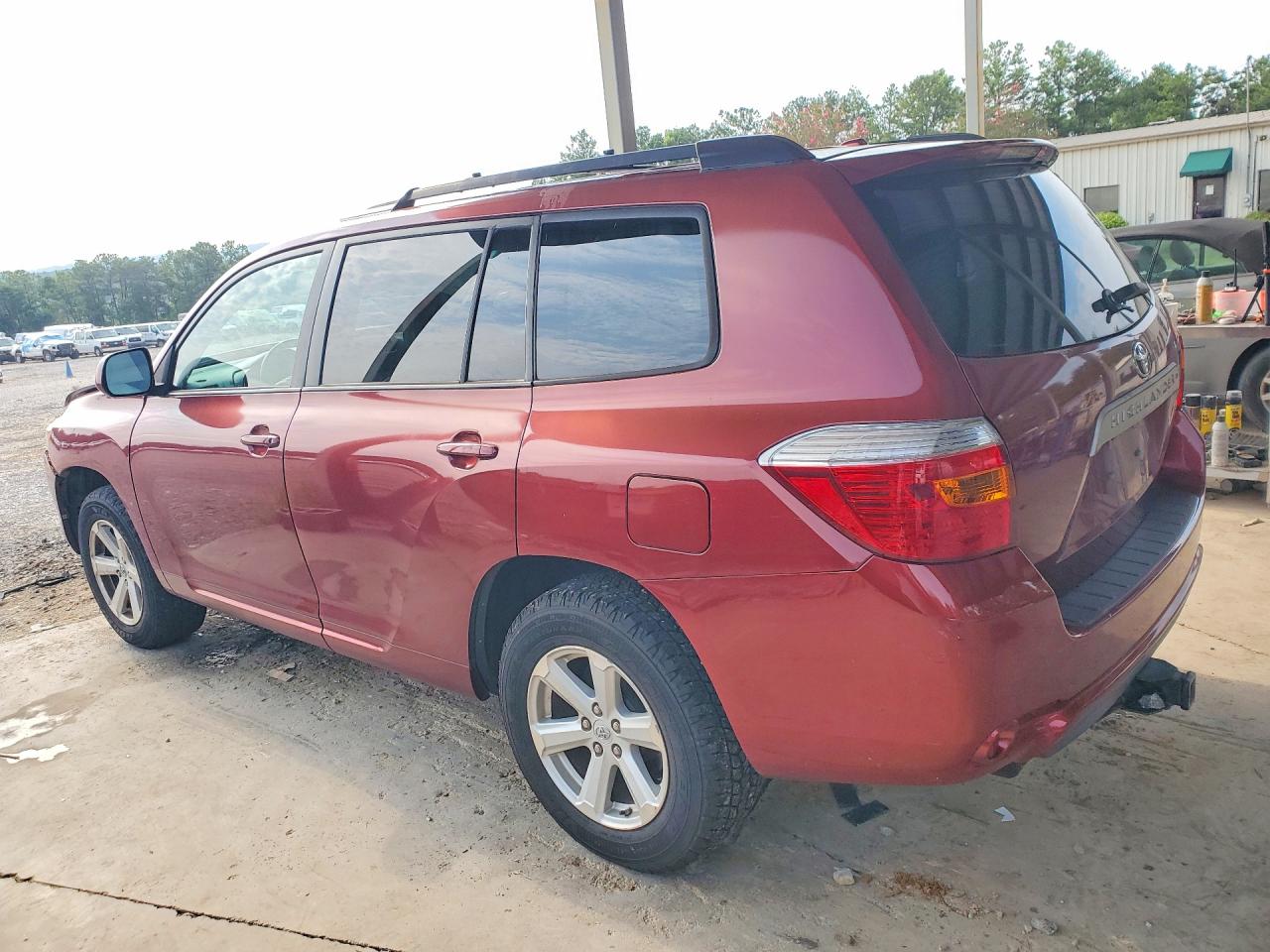 2010 Toyota Highlander Se Red vin: 5TDKK3EH5AS012405