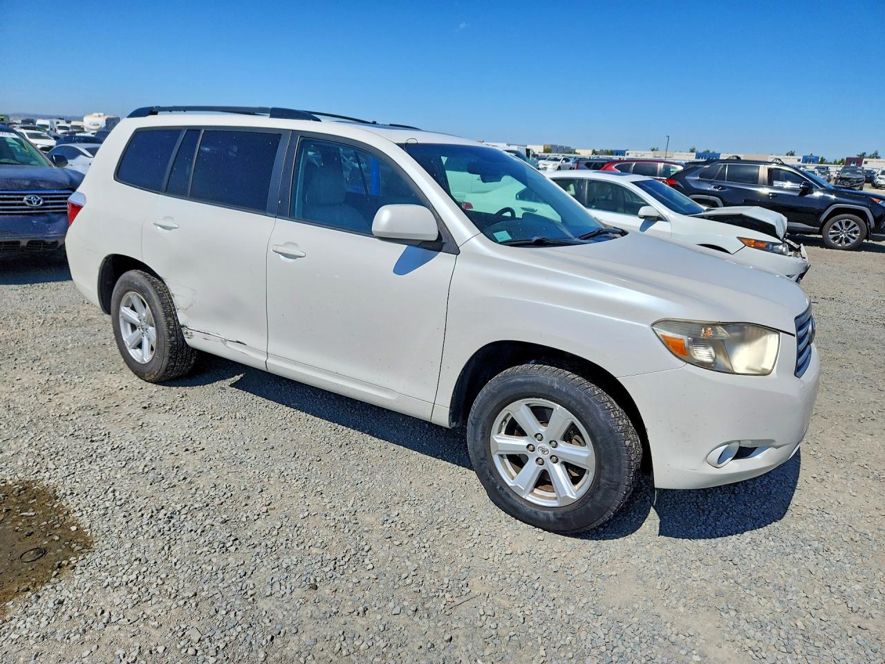 2010 Toyota Highlander Se White vin: 5TDKK3EH5AS023291