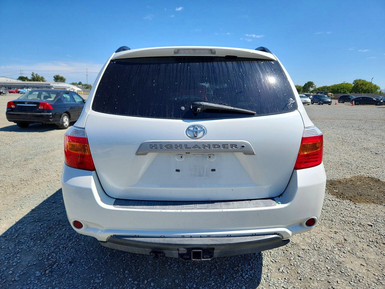 2010 Toyota Highlander Se White vin: 5TDKK3EH5AS023291