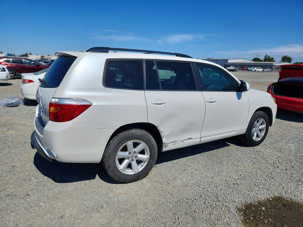 2010 Toyota Highlander Se White vin: 5TDKK3EH5AS023291