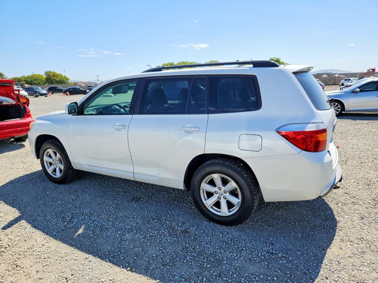 2010 Toyota Highlander Se White vin: 5TDKK3EH5AS023291