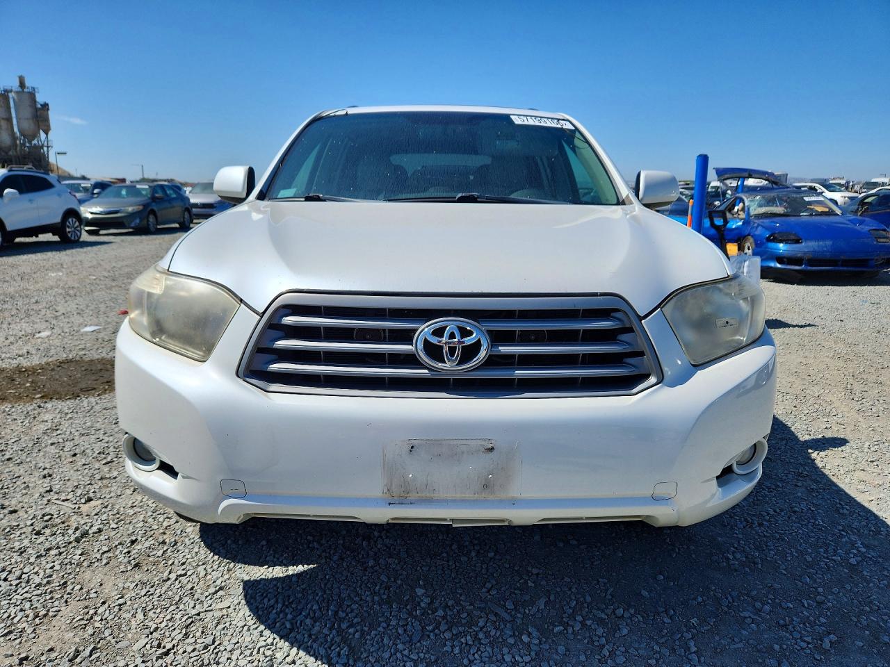 2010 Toyota Highlander Se White vin: 5TDKK3EH5AS023291
