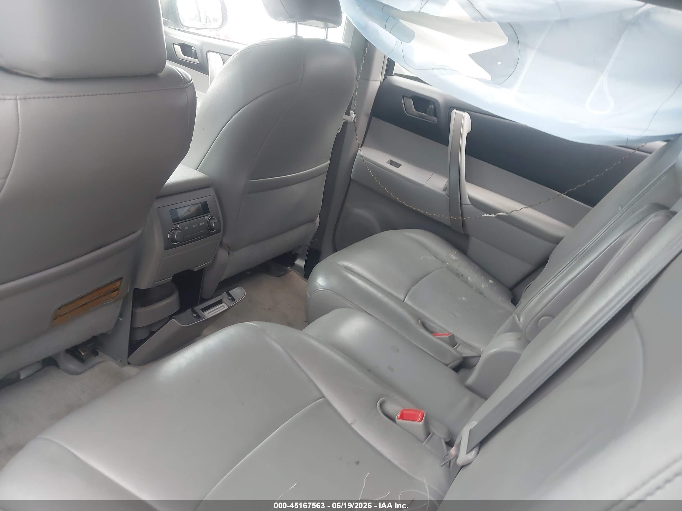 2010 Toyota Highlander Se V6 Gray vin: 5TDKK3EH6AS006273