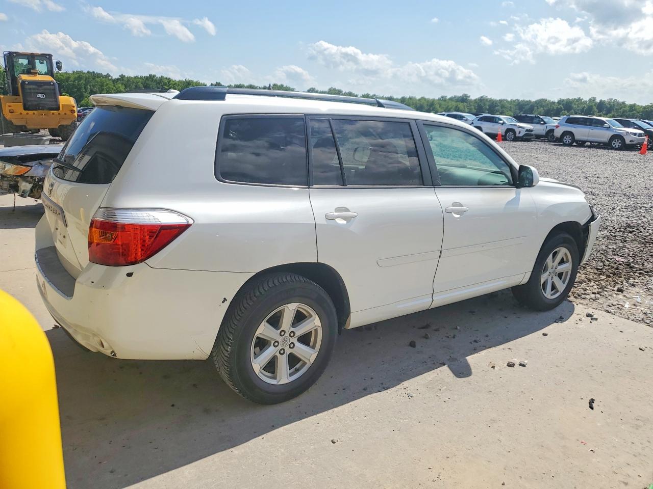2010 Toyota Highlander Se White vin: 5TDKK3EH6AS007374