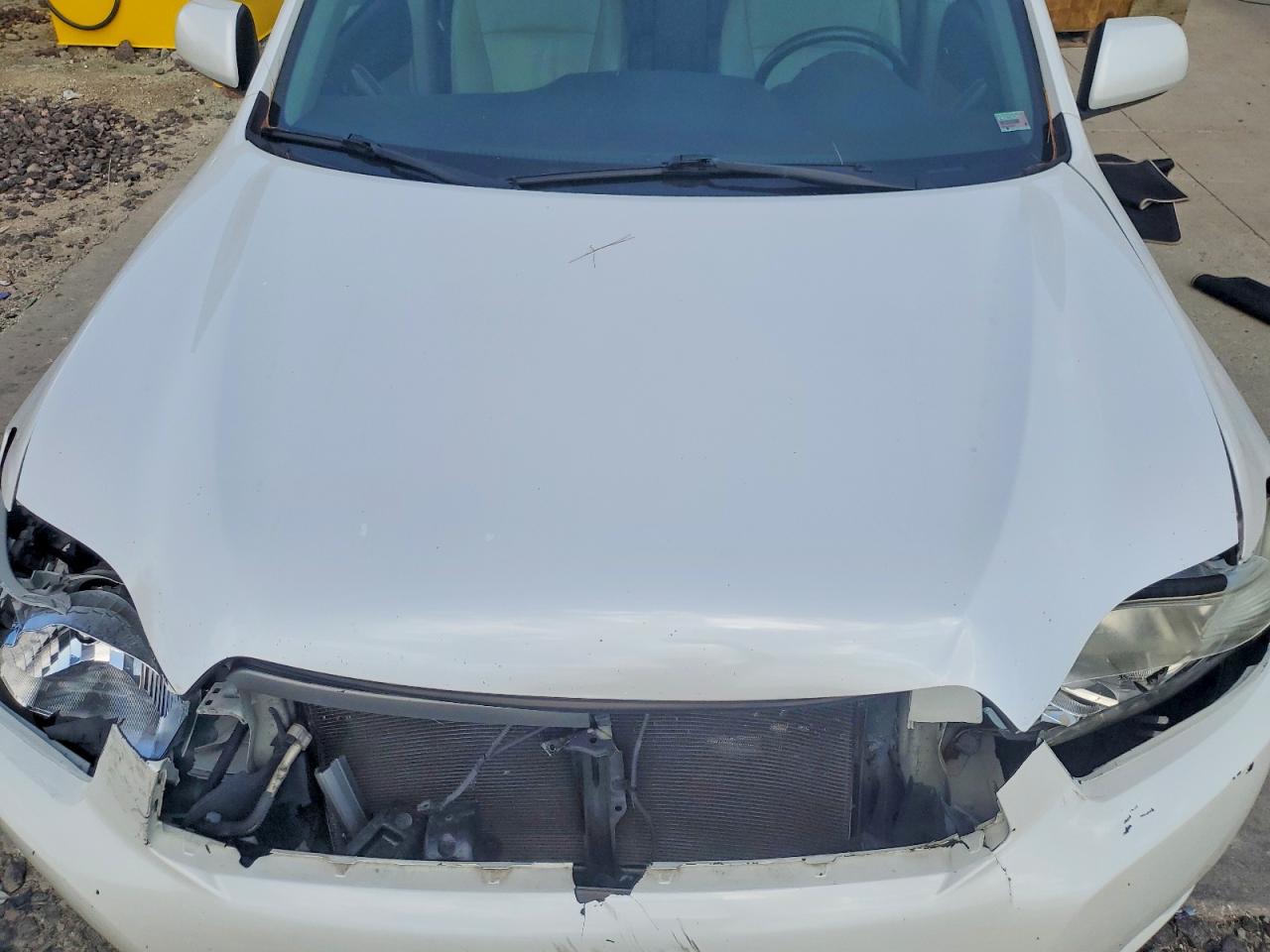 2010 Toyota Highlander Se White vin: 5TDKK3EH6AS007374