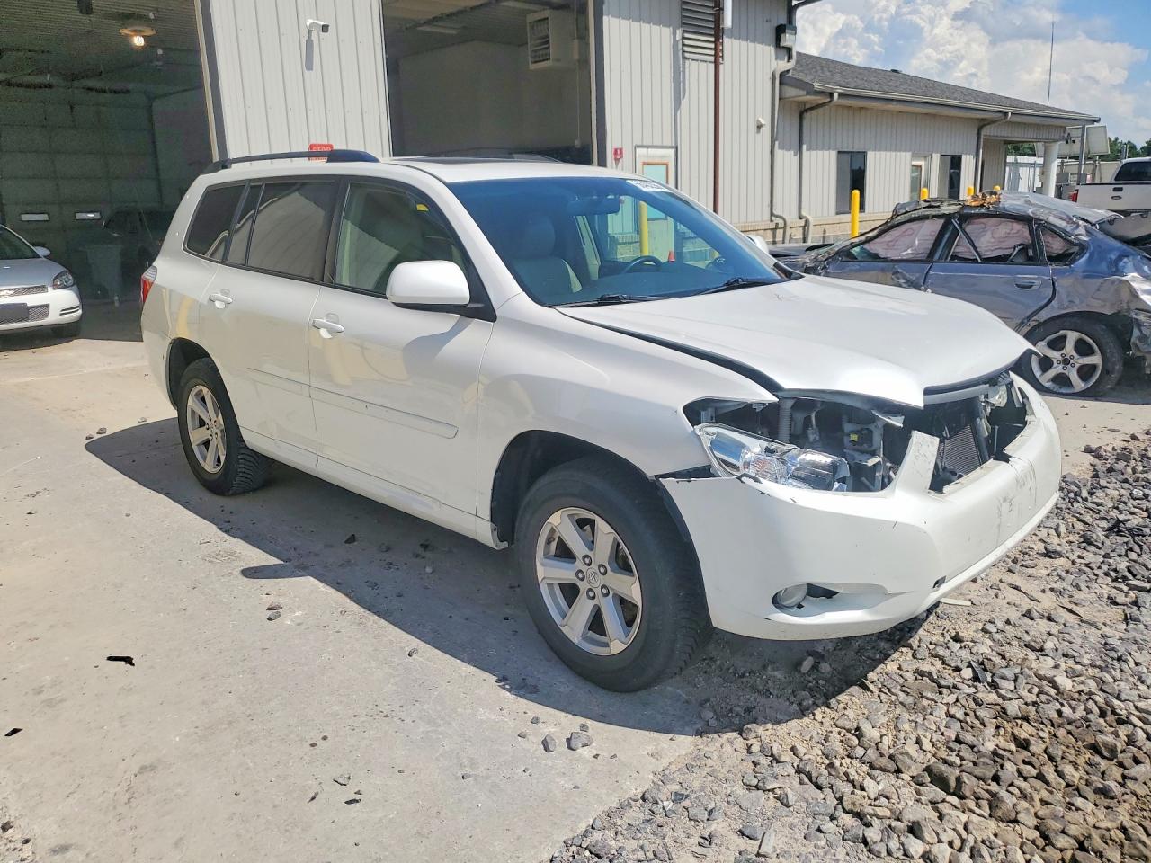 2010 Toyota Highlander Se White vin: 5TDKK3EH6AS007374