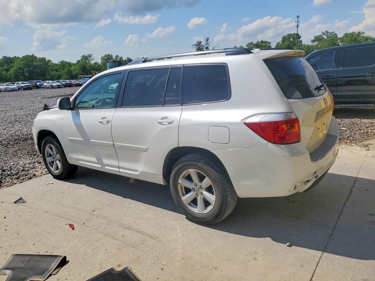 2010 Toyota Highlander Se White vin: 5TDKK3EH6AS007374