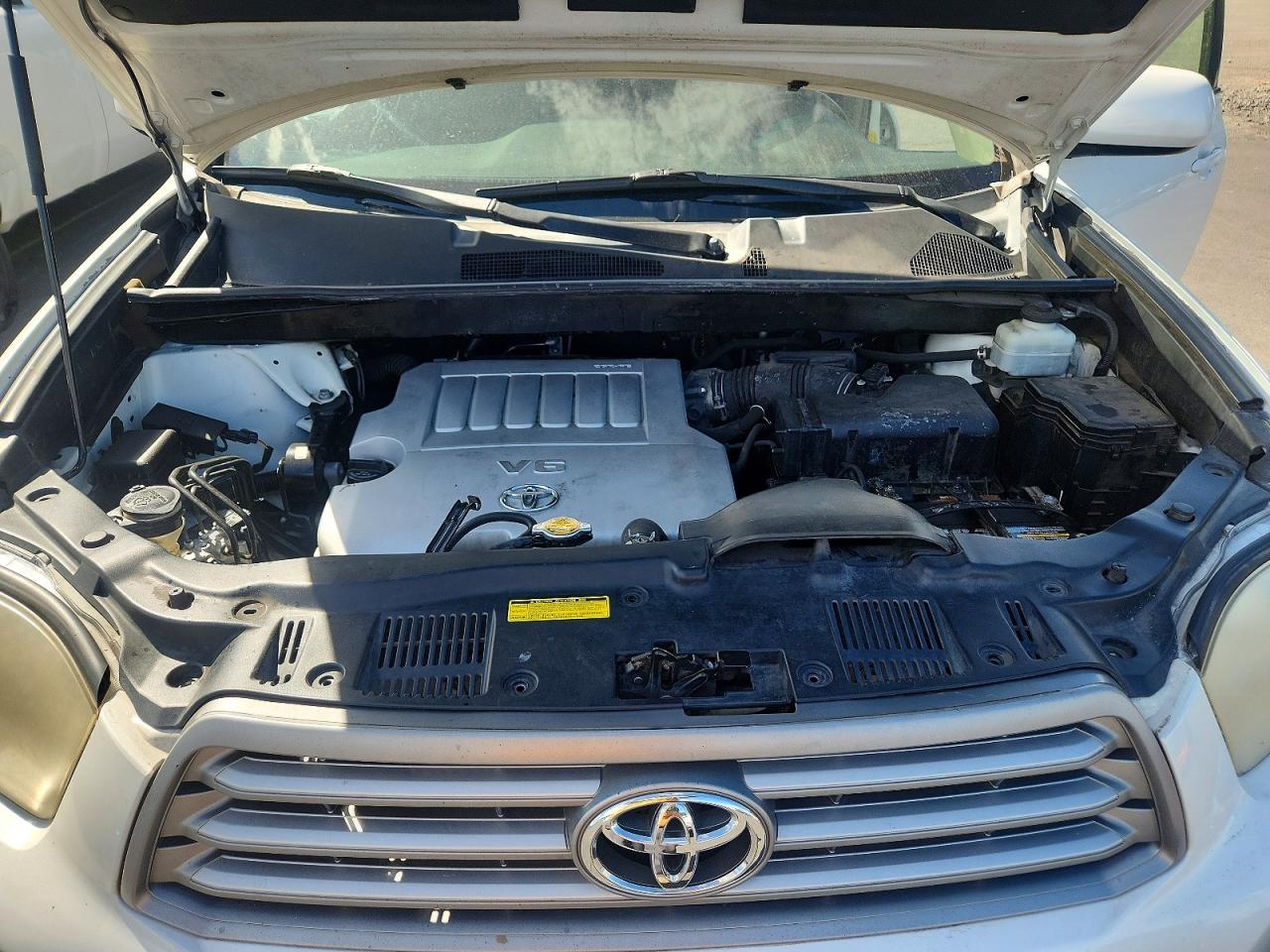 2010 Toyota Highlander Se White vin: 5TDKK3EH6AS022182