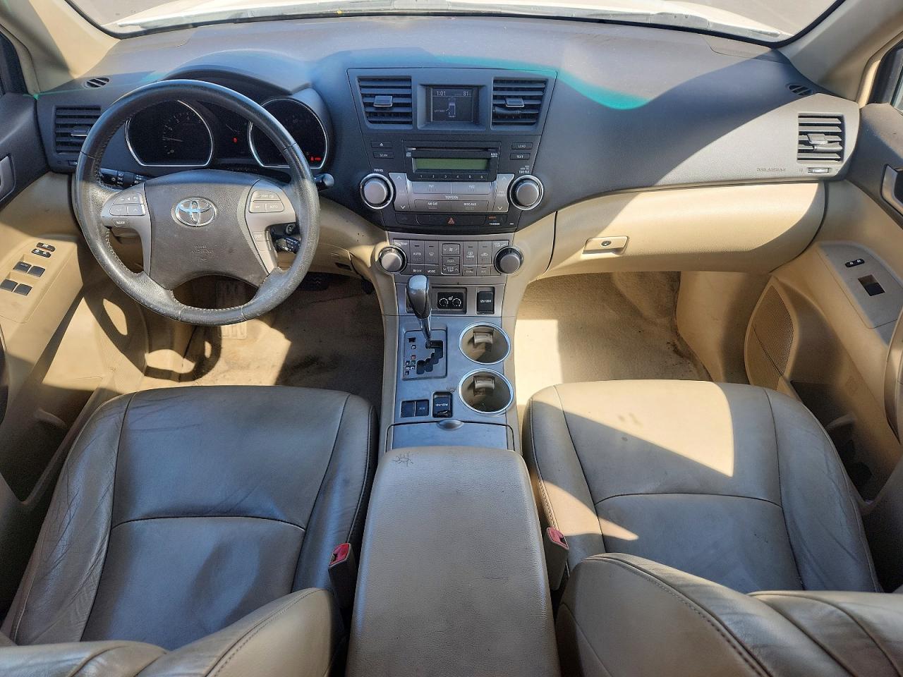 2010 Toyota Highlander Se White vin: 5TDKK3EH6AS022182