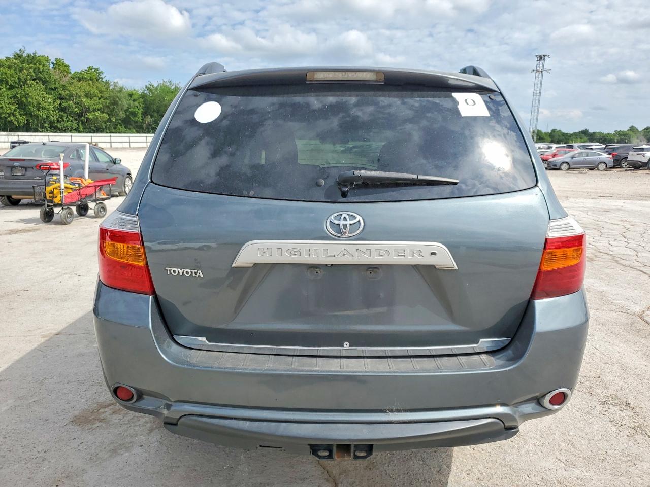 2010 Toyota Highlander Se Gray vin: 5TDKK3EH6AS022201