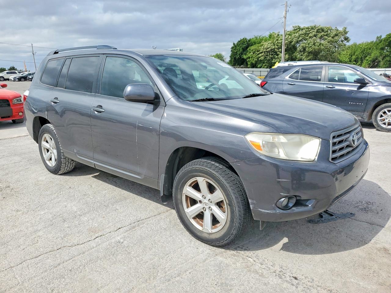 2010 Toyota Highlander Se Gray vin: 5TDKK3EH6AS022201