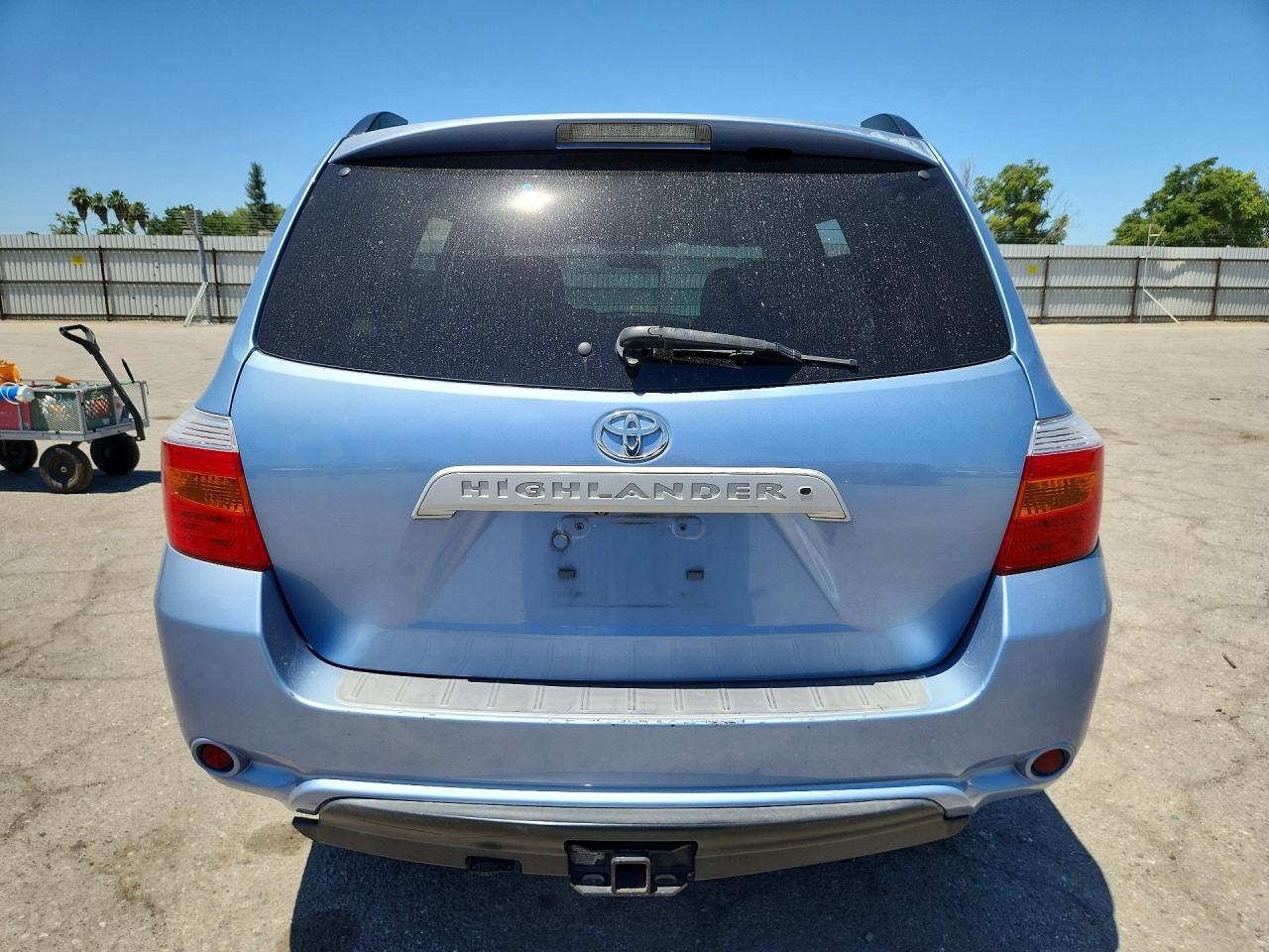 2010 Toyota Highlander Se Blue vin: 5TDKK3EH7AS011496