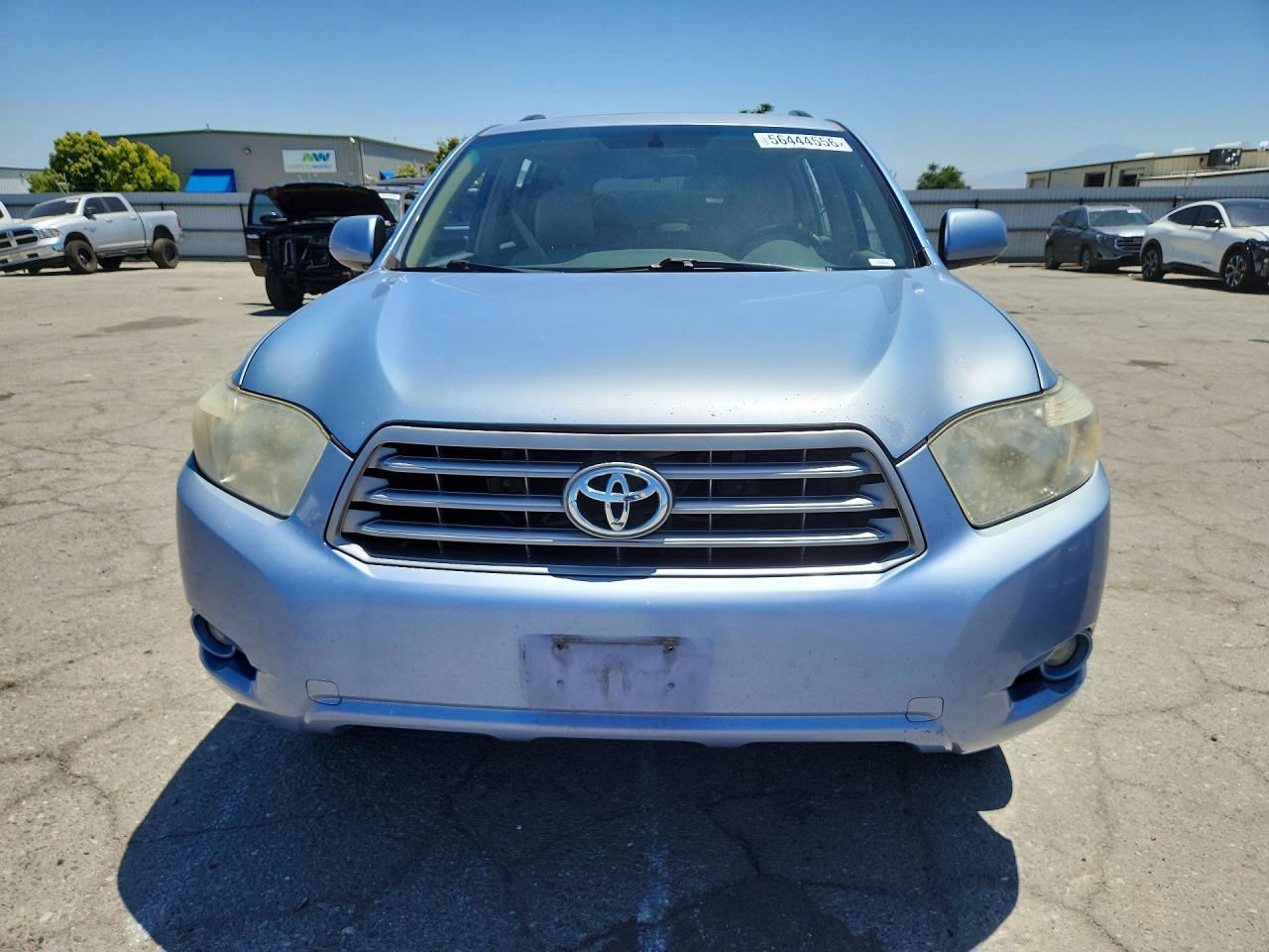 2010 Toyota Highlander Se Blue vin: 5TDKK3EH7AS011496