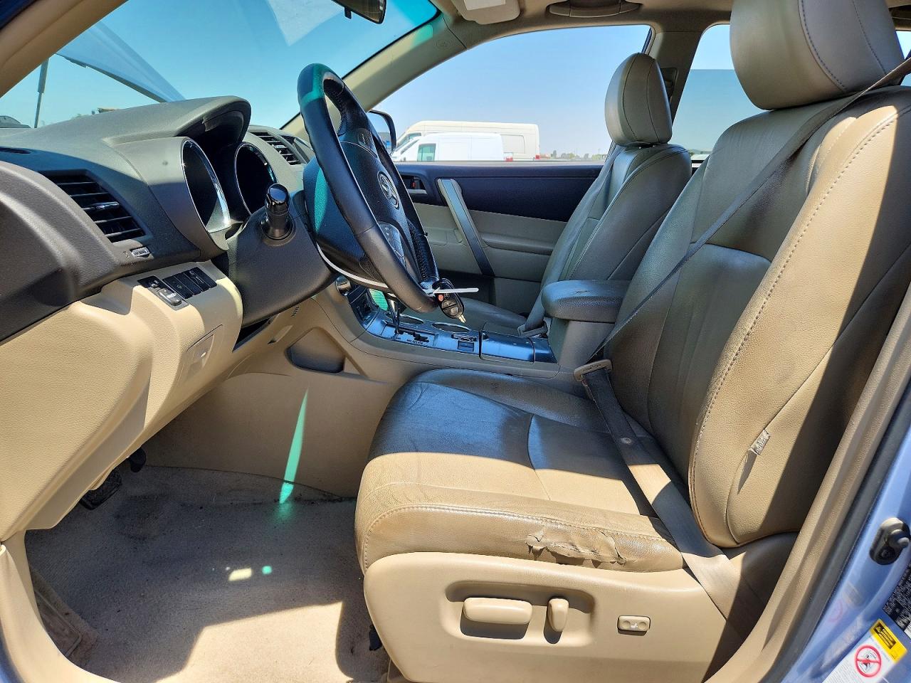 2010 Toyota Highlander Se Blue vin: 5TDKK3EH7AS011496