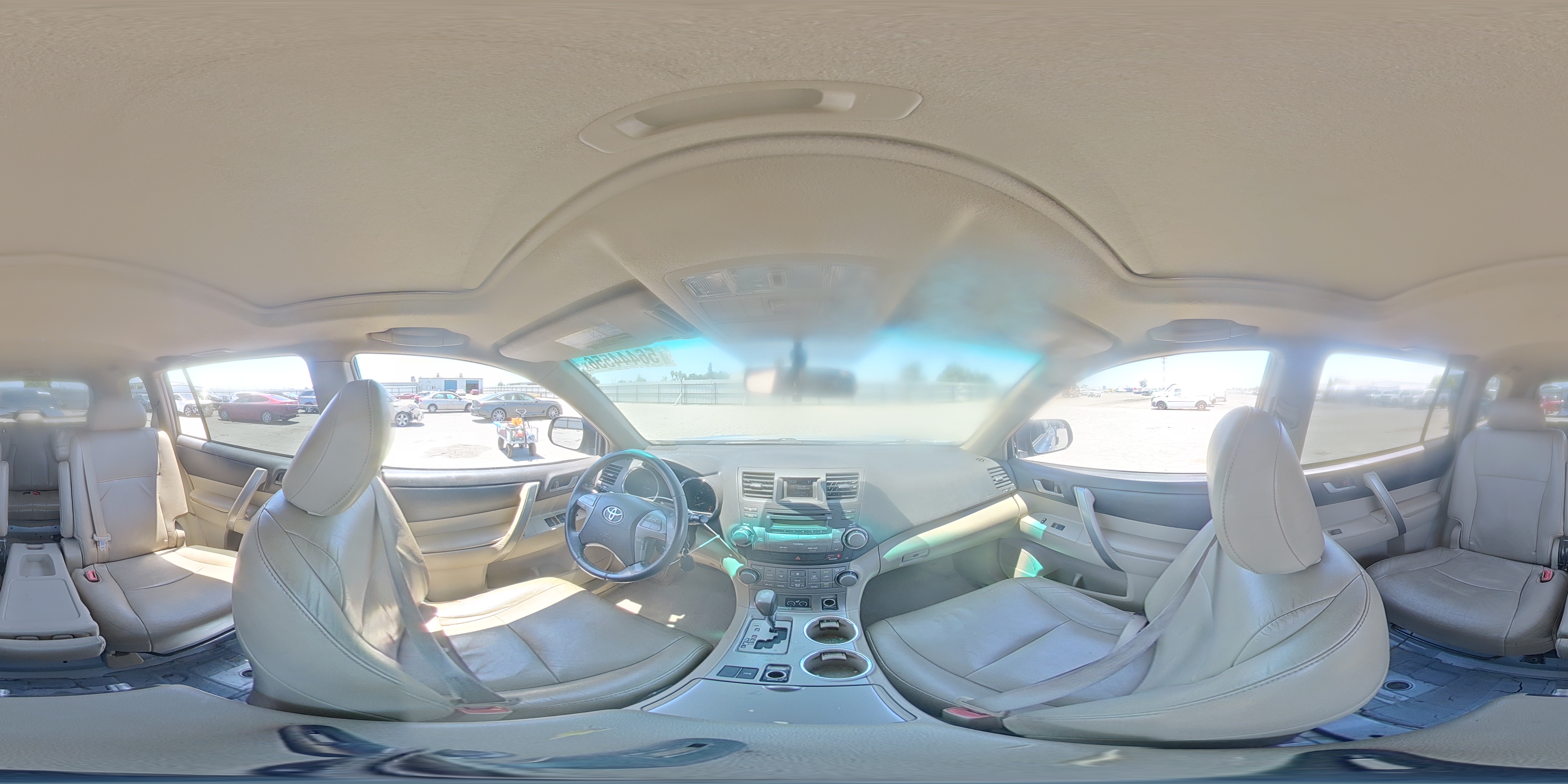 2010 Toyota Highlander Se Blue vin: 5TDKK3EH7AS011496