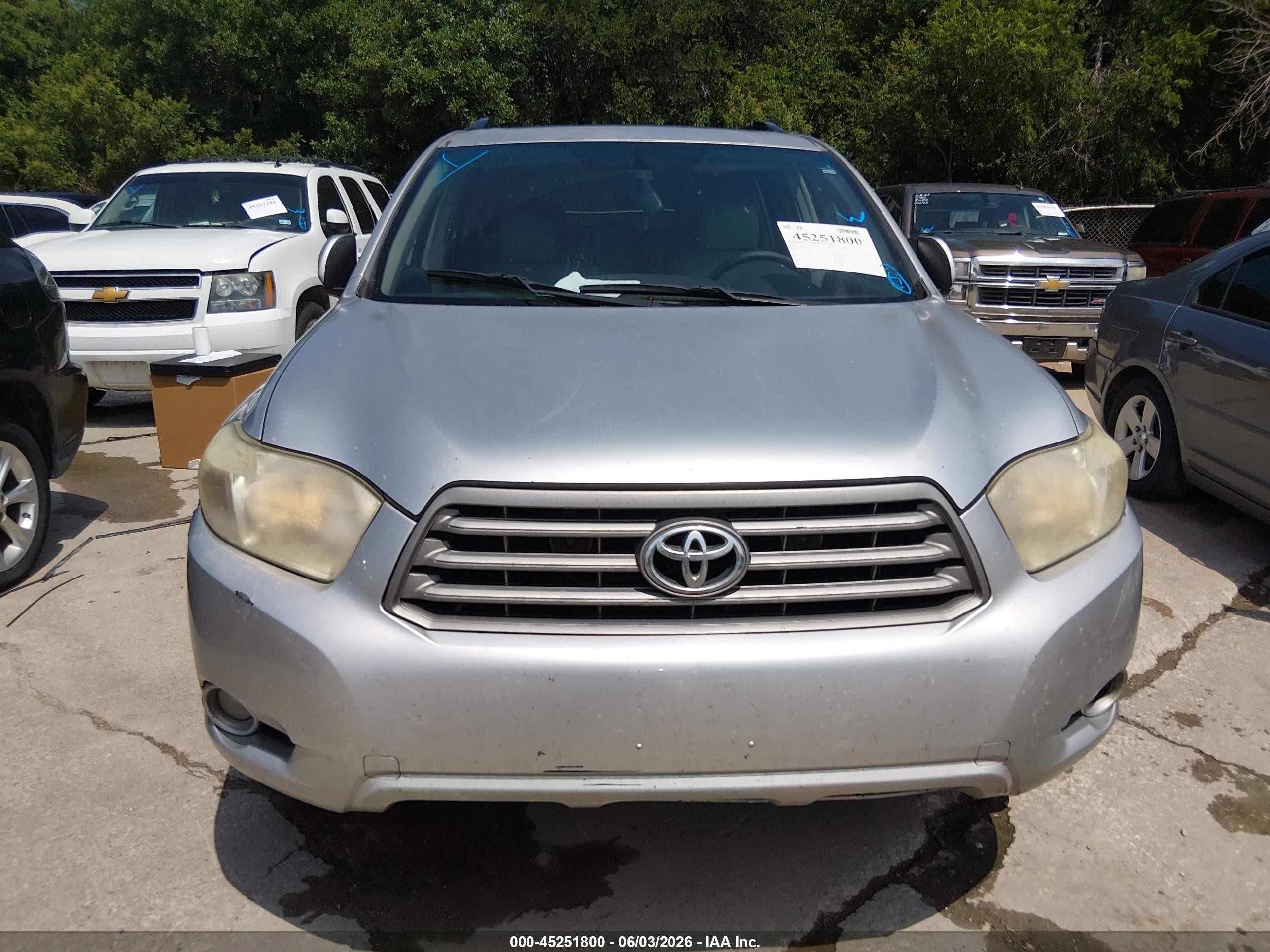 2010 Toyota Highlander Se V6 Silver vin: 5TDKK3EH7AS012552