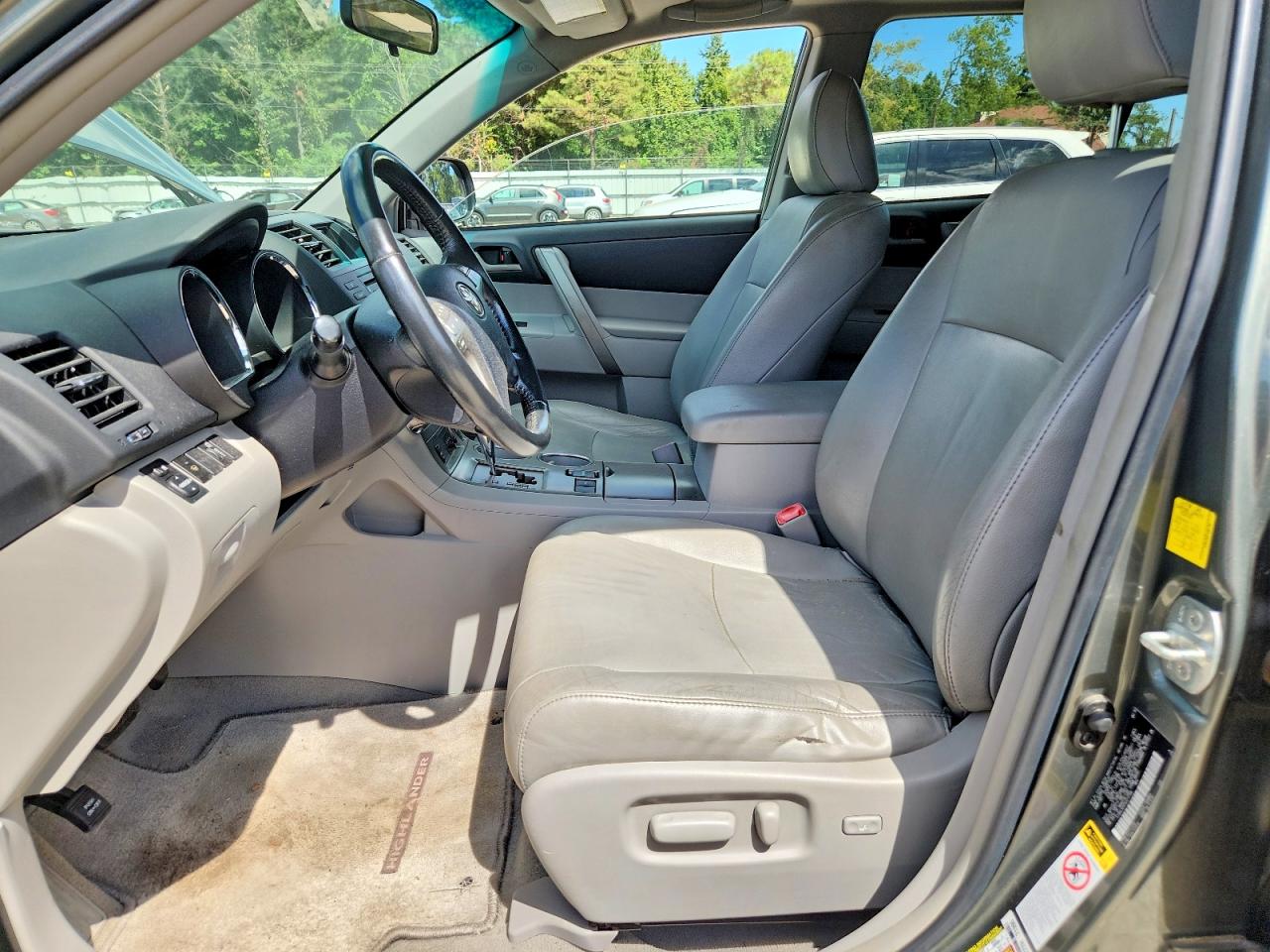 2010 Toyota Highlander Se Gray vin: 5TDKK3EH7AS017766