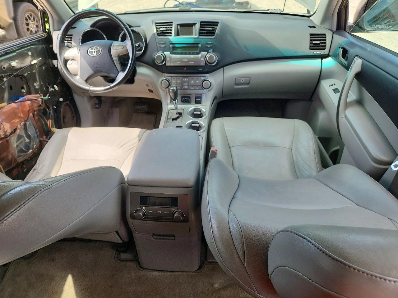2010 Toyota Highlander Se Gray vin: 5TDKK3EH7AS017766