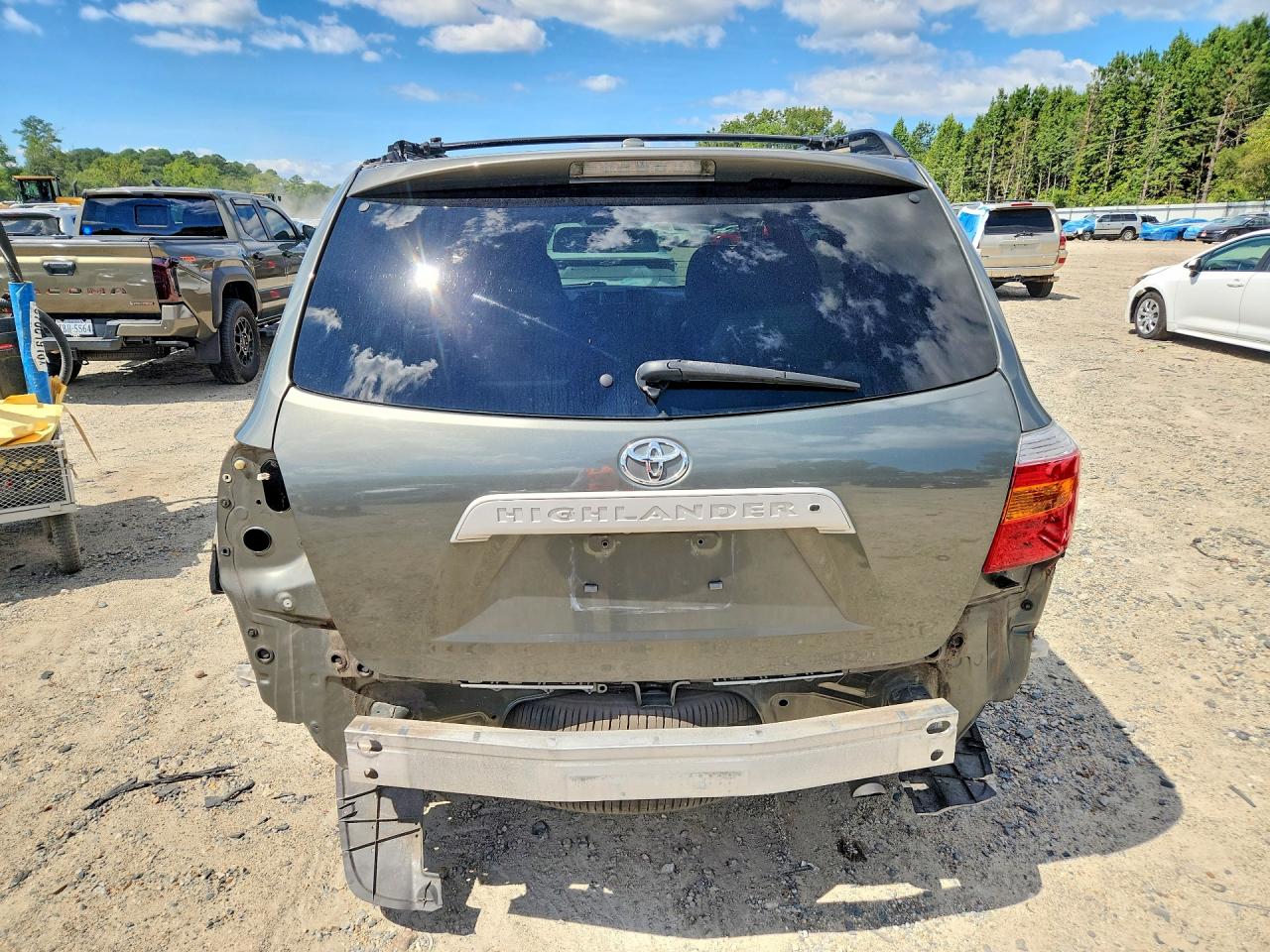 2010 Toyota Highlander Se Gray vin: 5TDKK3EH7AS017766