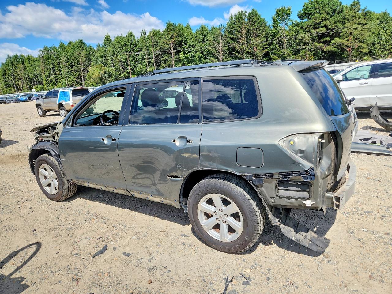 2010 Toyota Highlander Se Gray vin: 5TDKK3EH7AS017766