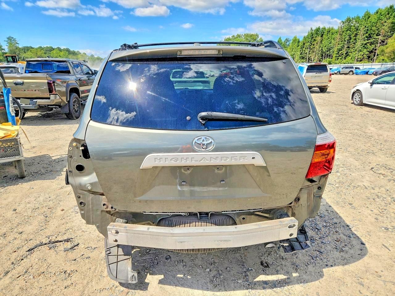 2010 Toyota Highlander Se Gray vin: 5TDKK3EH7AS017766