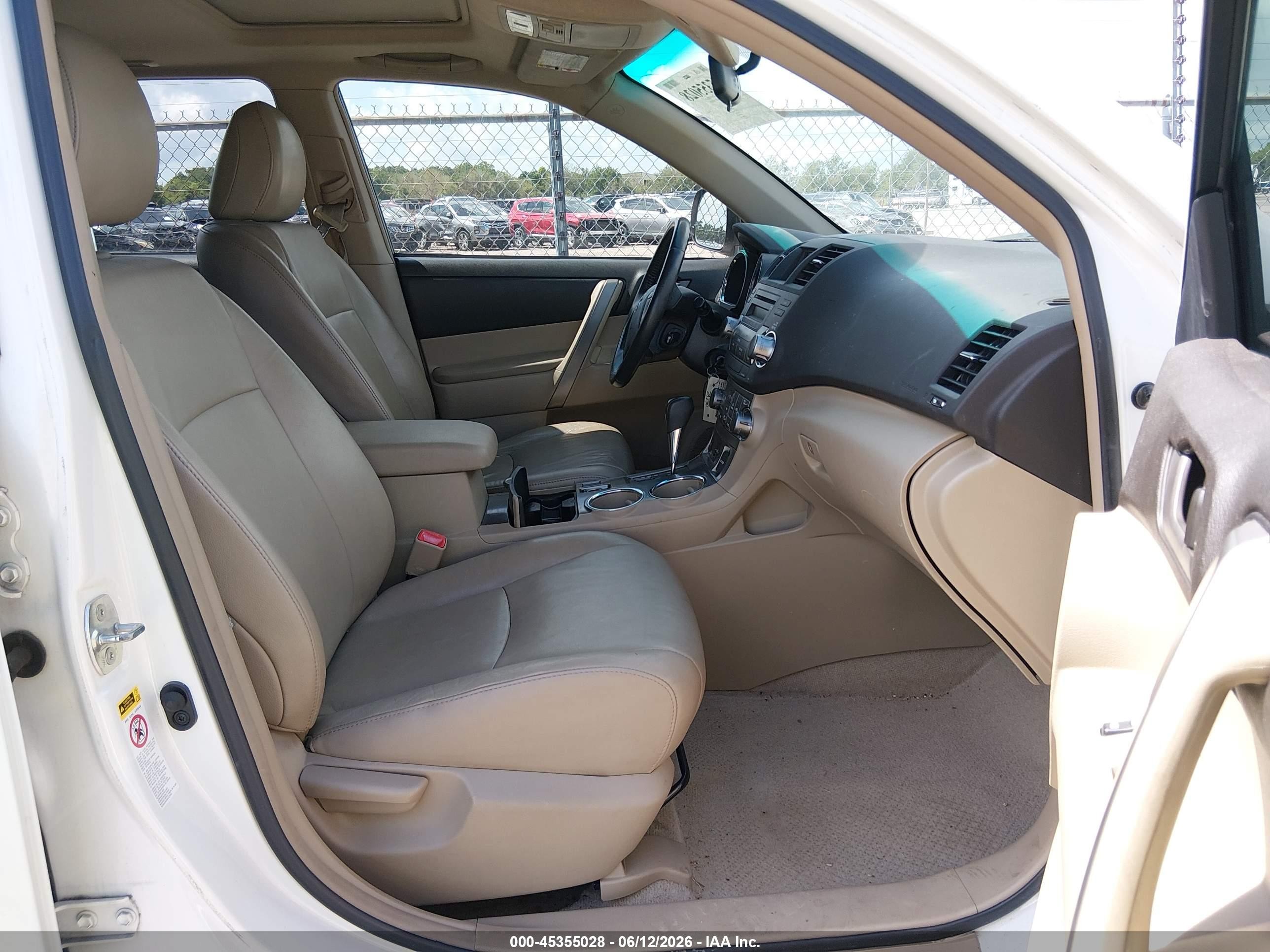 2010 Toyota Highlander Se V6 Белый vin: 5TDKK3EH9AS006056