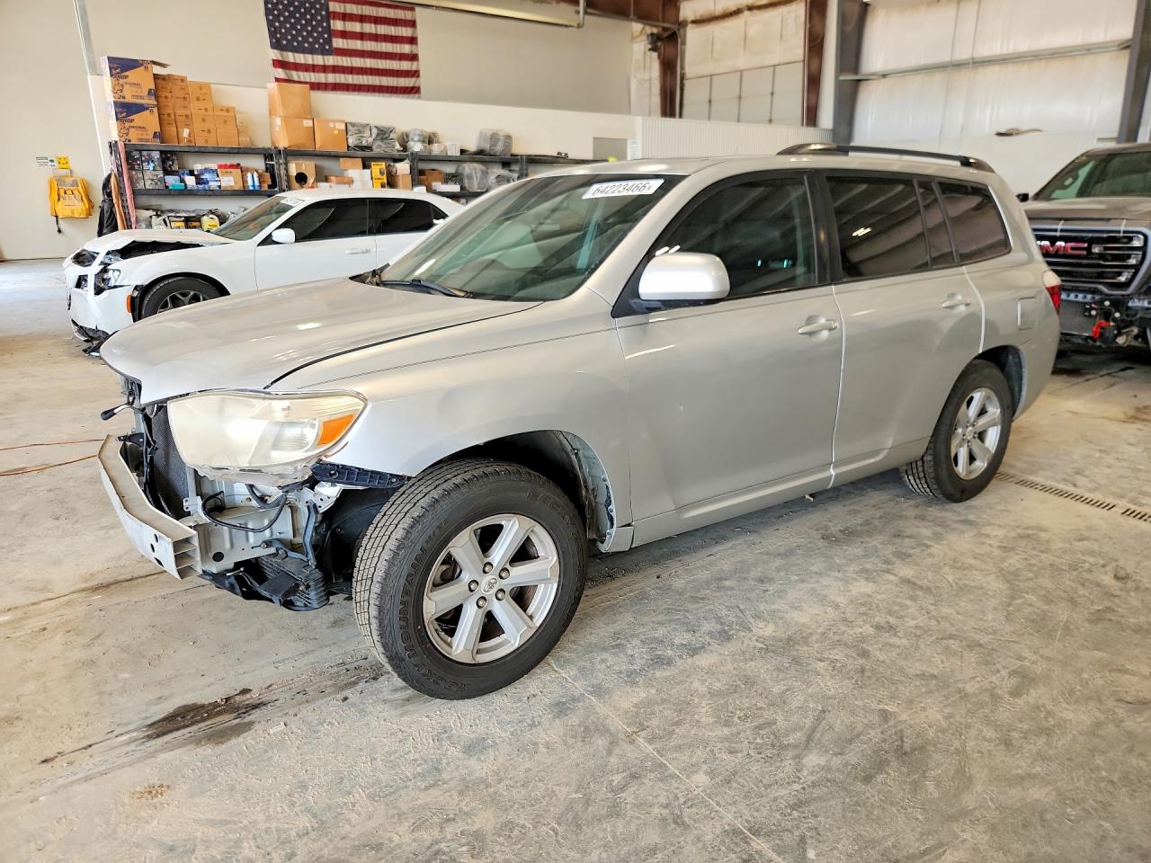 2010 Toyota Highlander Se Silver vin: 5TDKK3EH9AS011063