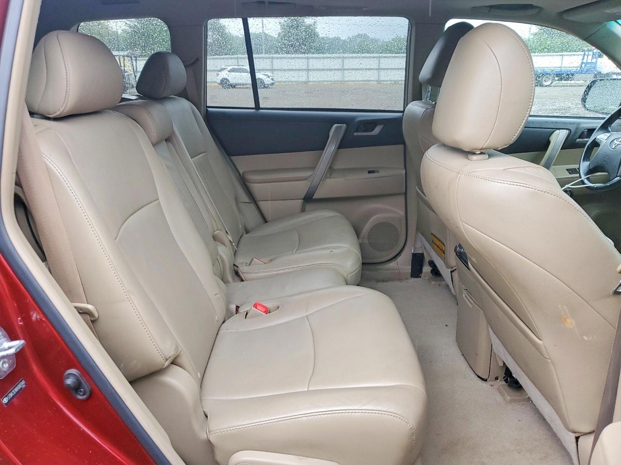 2010 Toyota Highlander Se Red vin: 5TDKK3EHXAS007040