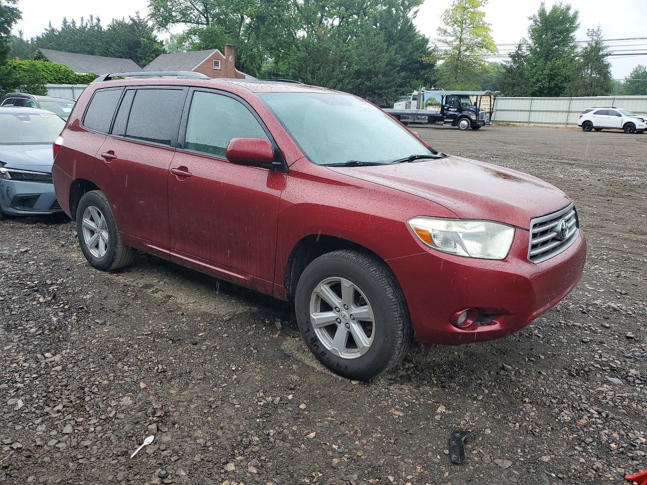 2010 Toyota Highlander Se Red vin: 5TDKK3EHXAS007040
