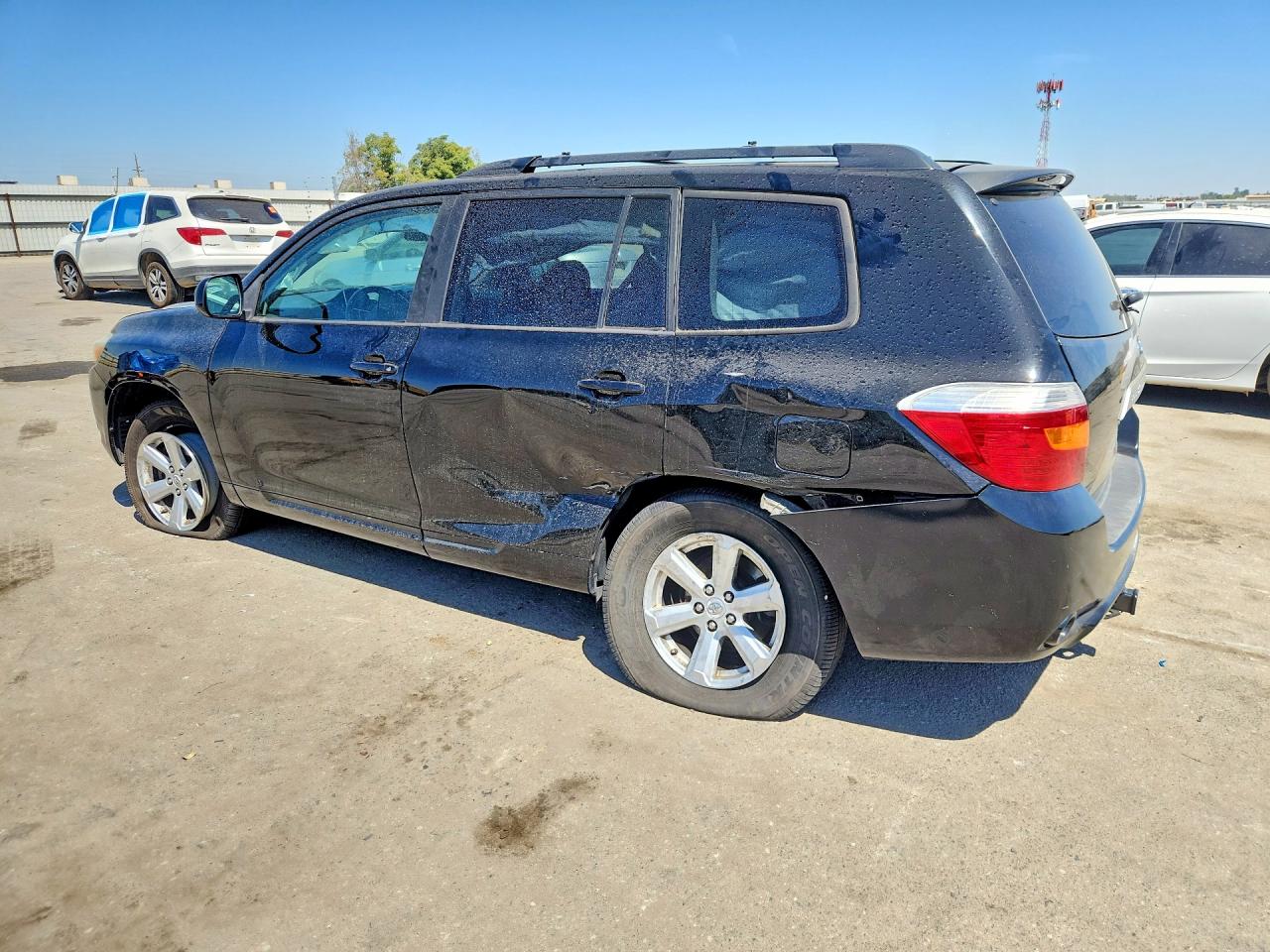 2010 Toyota Highlander Se Black vin: 5TDKK3EHXAS019902