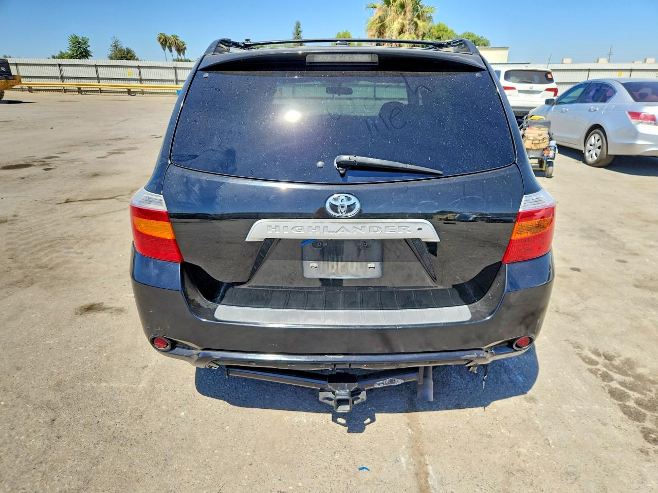 2010 Toyota Highlander Se Black vin: 5TDKK3EHXAS019902